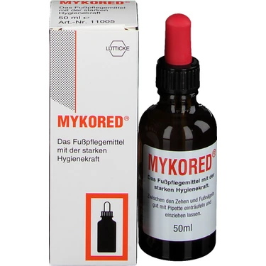 Mykored Ayak Bakım Damlası 50 ml Kötü Koku ve Mantar Önleyici Dermatolojik Onaylı Hızlı