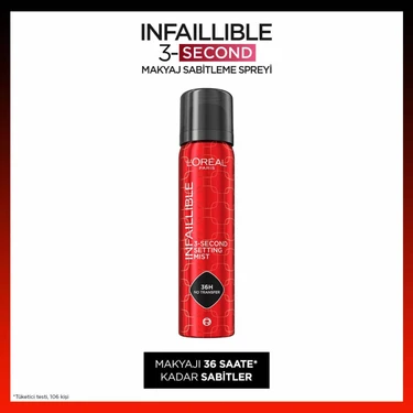 L'Oréal Paris Infaillible 3-Second Makyaj Sabitleme