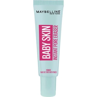 Maybelline New York Baby Skin Gözenek Gizleyici Makyaj Bazı 22 ml SPF'siz Tüm Cilt Tiplerine Uygun