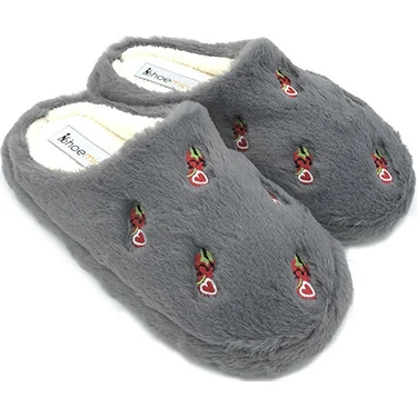 Shoemio Karla Nakışlı Kadın Ev