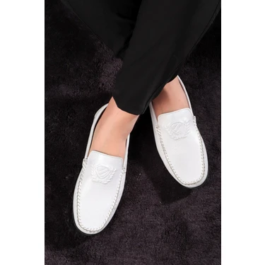 Ducavelli Zwang Hakiki Deri Erkek Günlük Ayakkabı, Loafer Ayakkabı, Hafif Ayakkabı, Hakiki Deri