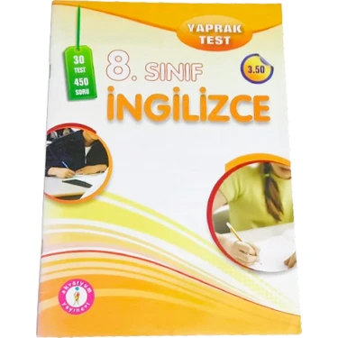 Akvaryum Yayınları 8. Sınıf İngilizce Yaprak