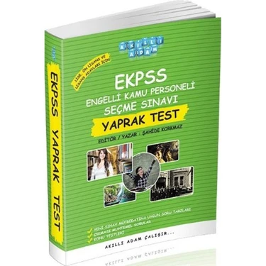 Akıllı Adam EKPSS Yaprak Test - Şahide