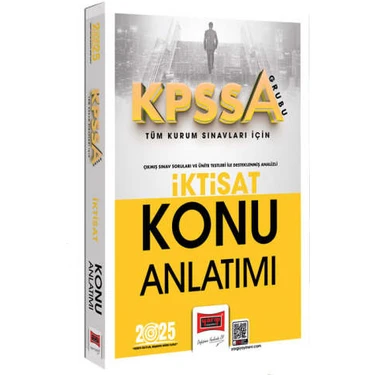 Yargı Yayınevi 2025 KPSS-A Grubu Tüm Kurum Sınavları İçin Iktisat Konu