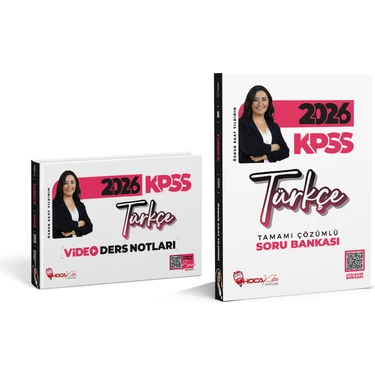 2026 Kpss Türkçe Soru Bankası-Türkçe Video Notlar 2 Li