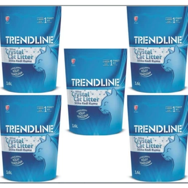 Trendline Silika Kedi Kumu 3,6 Litre x