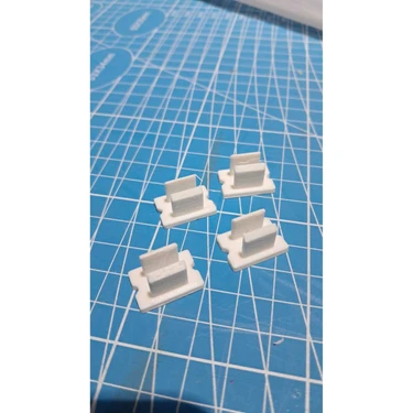 30 Adet Neon LED Montaj Klipsi Plastik 6 x 12MM Neon LED