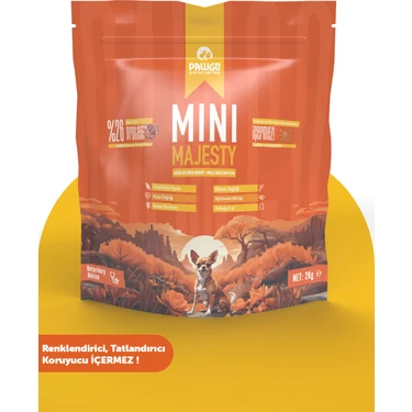 Pawgo Mini Majesty 2 Kg | Küçük Irk | Kuzu Etli | Yetişkin Köpek