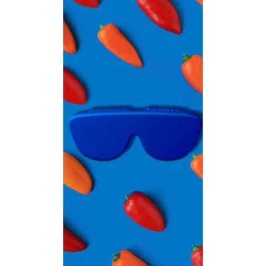 Carry Me Case Lacivert Katlanabilir Silikon Gözlük