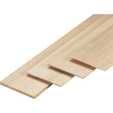 Maket Balsa Levha 100cm 2,0mm