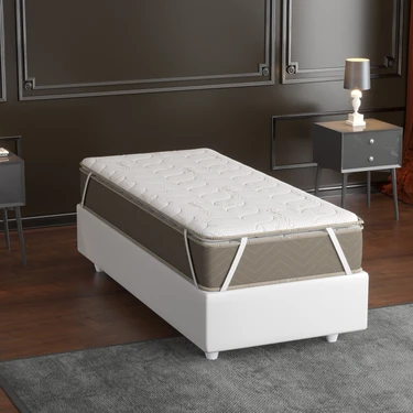 Mobpazar Full Ortopedik Bamboo Yatak Pedi 90X190 Cm,yatak