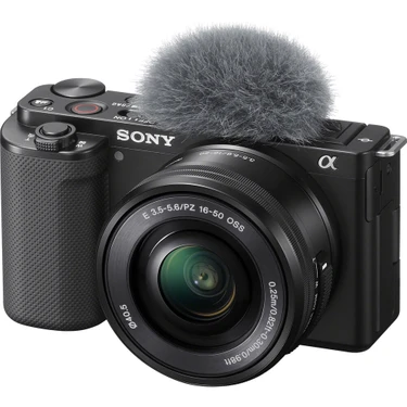 Sony ZV-E10 16-50mm Lens Aynasız Fotoğraf Makinesi ( Sony Eurasia Garantili