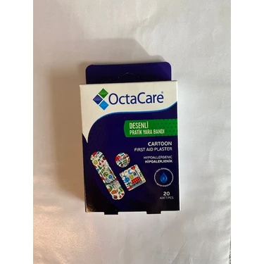 Octacare Desenli Pratik Yara Bandı