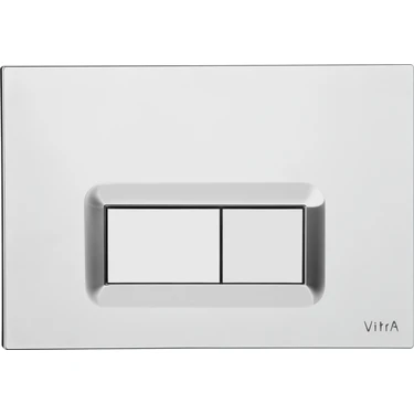 VitrA 740-0680 Mekanik Kontrollü Parlak Krom Kumanda Paneli – Kolay Montajlı, Yerli Üretim,