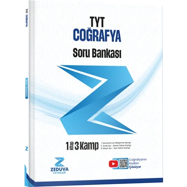 Zeduva Yayınları Coğrafyanın Kodları Tyt Coğrafya 1 Kitap 3 Kamp Soru
