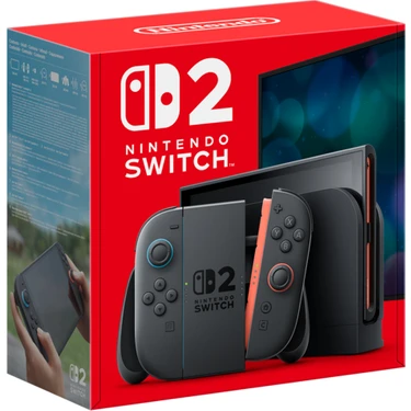Nintendo Switch 2 - 7.5inç LCD Dokunmatik Ekran - Yeni Nesil Joy-Con Kontroller - 256GB -