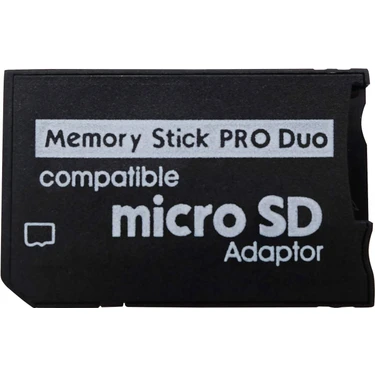 Pop Konsol PSP Memory Stick Pro Duo Adaptör PSP Hafıza Kartı Adaptör Mikro SD Kart