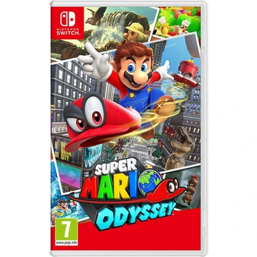 Nintendo Switch Nintendo Super Mario Odyssey Aksiyon Oyunu Nintendo Switch Türkçe Destekli Tek ve