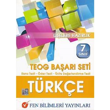 Fen Bilimleri Yayınları  7.Sınıf Türkçe TEOG  Başarı