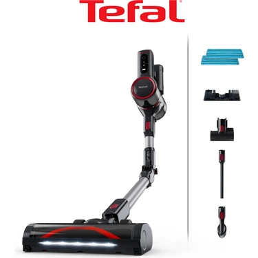 Tefal TY6T90TR X-Force Flex 8.60 Max Aqua Kablosuz Şarjlı Dikey