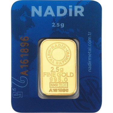 Tuğrul Kuyumculuk 2,5 Gram Külçe Gram Altın 24