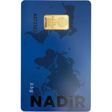 Nadir Nadirgold 2‚5 gr Külçe
