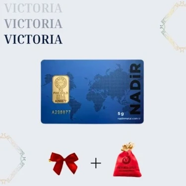Victoria Gold 5 gr 24 Ayar (995) Altın (Nadir Yada Sar