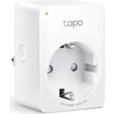 TP-Link Tapo P110 | Mini Akıllı Wi-Fi Priz | Enerji İzleme | Uzaktan Kontrol | Alexa ve Google Home