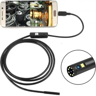 Türkiyede Tek 3 Kameralı USB Type-C 5mt Yılan