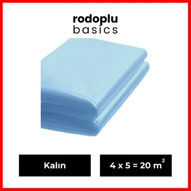 Rodoplu Store | Hışır Örtü, Naylon Branda, Boya Badana ve Taşıma Örtüsü [20m²,