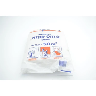 İpsan Koruyucu Hışır Örtü Şeffaf 50