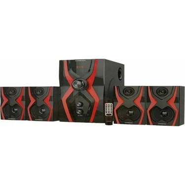 Ultratekno Bluetoothlu 4+1 Dijital Ekran Radyolu USB Tf Destekli Ses Sistemi 52
