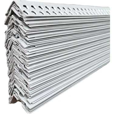 Flextab Pvc Alçı Köşe Profili Sırtsız 2.7 M 100