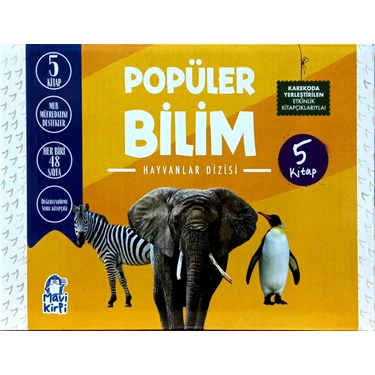 Popüler Bilim Hayvanlar Set 5 Kitap - Sema