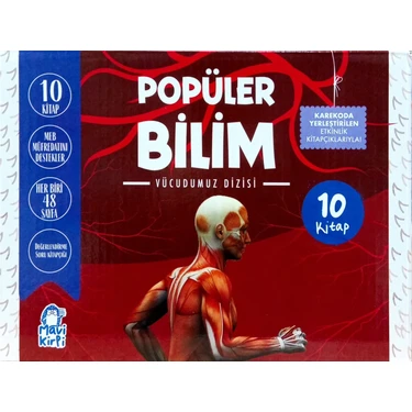 Popüler Bilim Vücudumuz Dizisi 10 Kitap - Sema