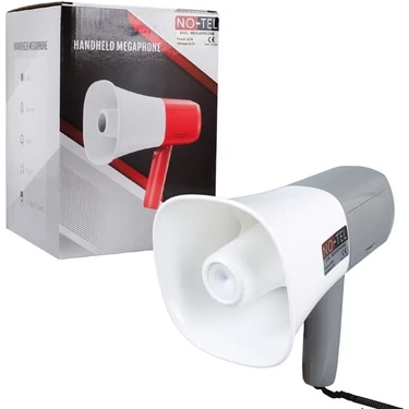 LTG Nova No-Tel 918L Bluetooth-Usb-Siren-Ses Kayıt Özelikli Dahili Bataryalı 25 Watt Mini El Tipi