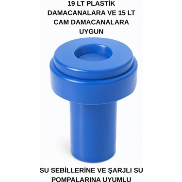 Albergio Damacana Yaylı Sebil Kapağı – Çelik Yaylı, Su Sızıntı Önleyici Şarjlı Su Pompasına ve Su