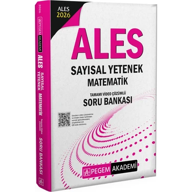 2026 Ales Sayısal Yetenek Matematik Tamamı Video Çözümlü Soru