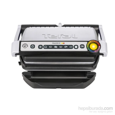 Tefal OptiGrill+ 4 Porsiyon Kapasiteli 2000 Watt 6 Programlı Barbekü Izgara ve Tost Makinesi -