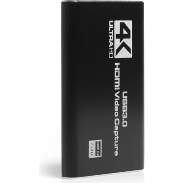 Dark HDMI 4K@60Hz, Video/Ses Yakalama,Mikrofon, Canlı Yayın, Tak Çalıştır Video Kayıt