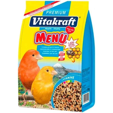 Vitakraft Menü Jod Vital Ballı Kanarya Yemi 500