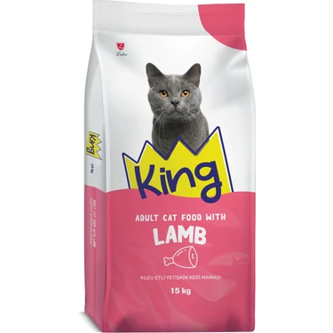 King Kuzu Etli Kedi Maması 15
