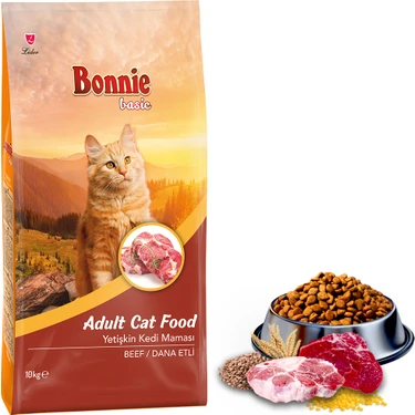 Bonnie Beef Dana Etli Yetişkin Kedi Maması 10