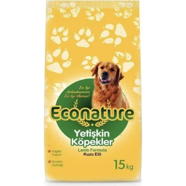 Econature Kuzulu Yetişkin Köpek Maması 15
