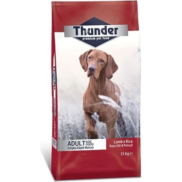 Thunder Kuzu ve Pirinçli Yetişkin Köpek Maması