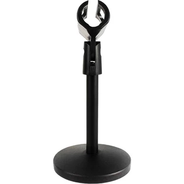 Microcase Metal Ayaklı Masaüstü Mikrofon Ayaklığı Karaoke Mikrofon Tutucu Stand Model :