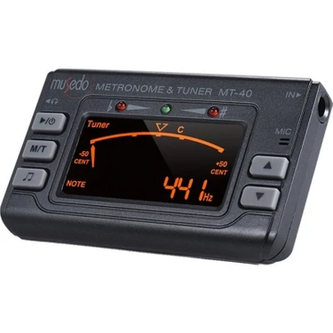 Musedo MT-40 Kromatik Metronom-Tuner Akort