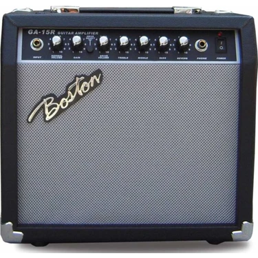 Boston GA15R 15 Watt Çıkış Gücüne Sahip Kombo Elektro Gitar Amfisi Ev ve Sahne Kullanımı