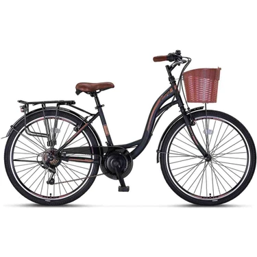 Ümit Alanya 28 Inch 45 cm kadro 21 Vites Kadın Şehir Bisikleti 2810 ( 160 cm