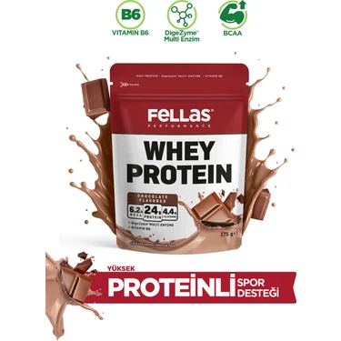 Fellas Whey Protein Tozu Çikolata Aromalı (175